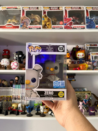 Funko Pop! Zero GLOW Disney Tim Burton's The Nightmare Before Christmas #1636 - Produto Original