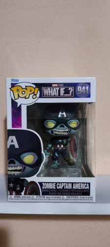 Funko Pop! Zombie Captain America – What If...? - Marvel Studios - #941