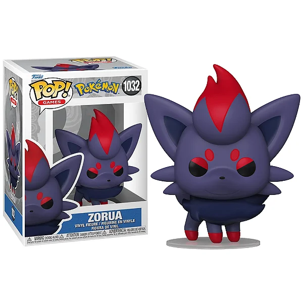 Funko Pop! Zorua #1032 FUNKO POP #1032 - Produto Original