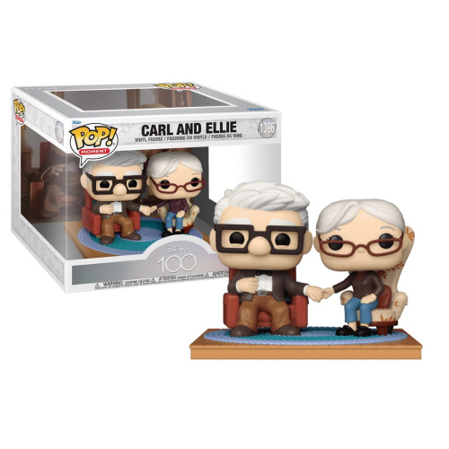 Funko Pop 2 Pack Carl & Ellie Boxlunch Disney Up Altas Aventuras #1396 - Produto Original