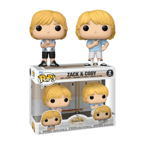 Funko Pop 2 Pack Zack & Cody-Disney The Suite Life Of Zack & Cody-02