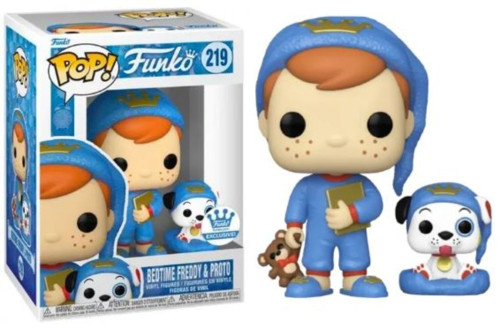 Funko Pop 219 - Bedtime Freddy & Proto-Freddy Funko-219