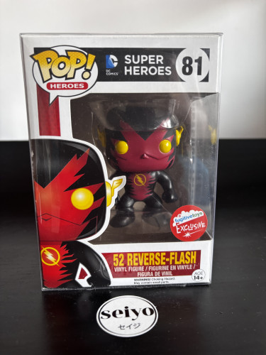 Funko Pop 52 Reverse-Flash #81 Exclusivo The Flash #81 - Produto Original