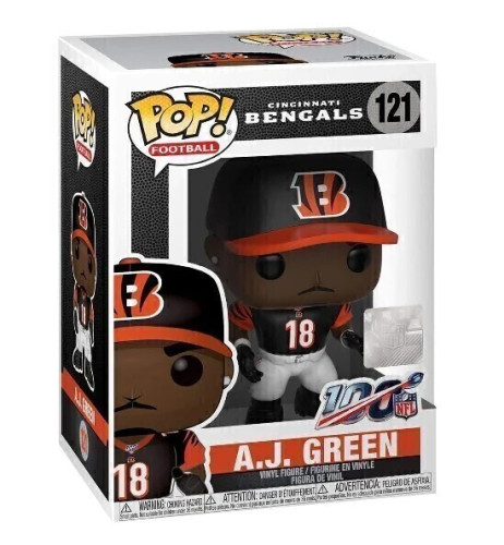 Funko Pop A. J. Green Football NFL Bengals 121-NFL-121
