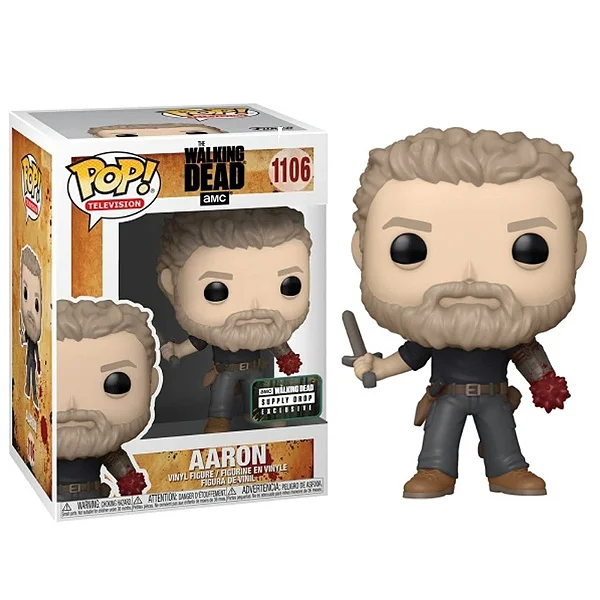 Funko Pop Aaron Supply Drop Exclusive-The Walking Dead-1106