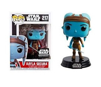Funko Pop Aayla Secura Smuggler's Bounty Exclusivo Star Wars #217 - Produto Original