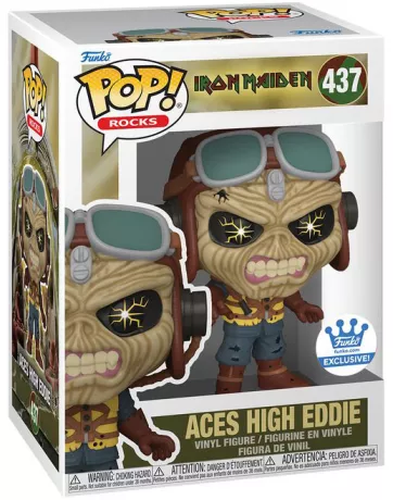 Funko Pop Aces High Eddie Funko Shop Exclusive-Rocks-437