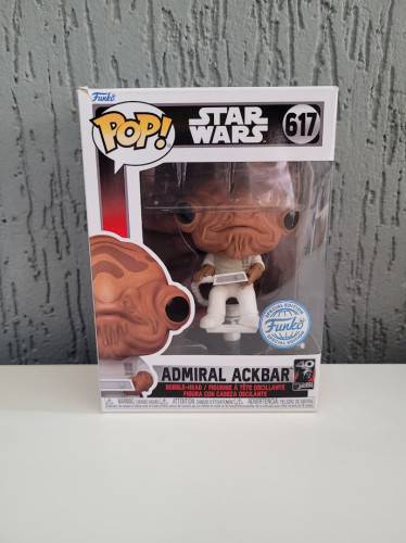 Funko Pop Admiral Ackbar - Star Wars: The Return Of The Jedi - #617