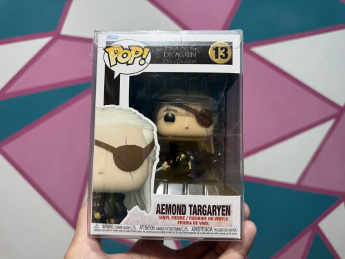 Funko Pop Aemond Com Protetor House Of The Dragon #13 - Produto Original