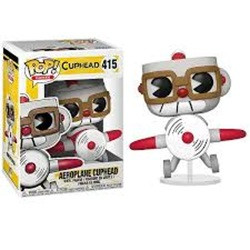 Funko Pop Aeroplane Cuphead Cuphead #415 - Produto Original