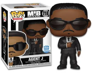 Funko Pop Agent J Edição Limitada-Movies Man In Black-718