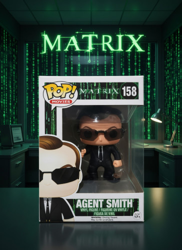 Funko Pop Agent Smith Matrix #158 - Produto Original
