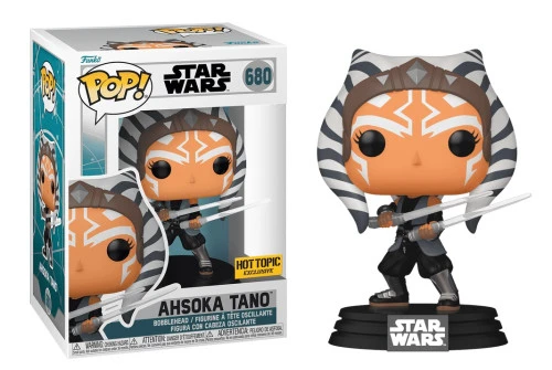 Funko Pop Ahsoka Tano With Dual Lightsabers - Stars Wars  #680