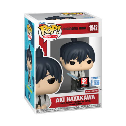 Funko Pop Aki Hayakawa Anime Expo Limited Edition 5000 pcs (com Hard Case)-Chainsaw Man-1942