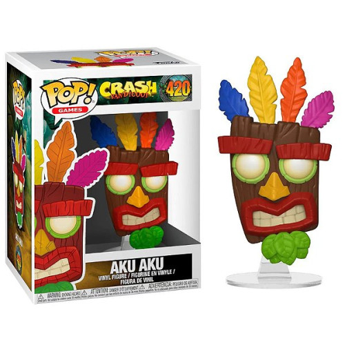 Funko Pop Aku Aku-Crash Bandicoot-420