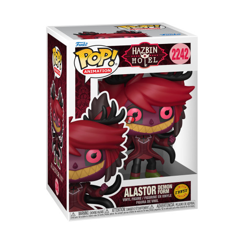 Funko Pop Alastor Demon Form Chase Hazbin Hotel #2242 - Produto Original