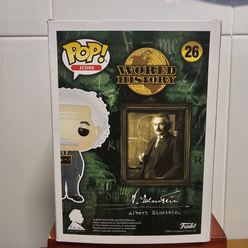 Funko Pop Albert Einstein - Icons - #26