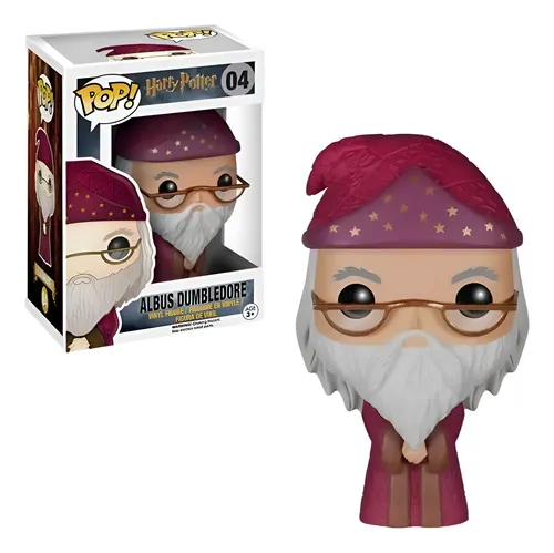 Funko Pop Albus Dumbledore - Harry Potter - #04 FUNKO POP #04 - Produto Original