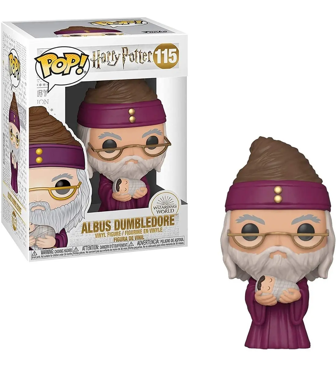 Funko Pop Albus Dumbledore Com Harry Bebê #115 | Harry Potter-Harry Potter-115