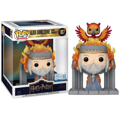 Funko Pop Albus Dumbledore With Fawkes Funko Shop Exclusive-Harry Potter-187