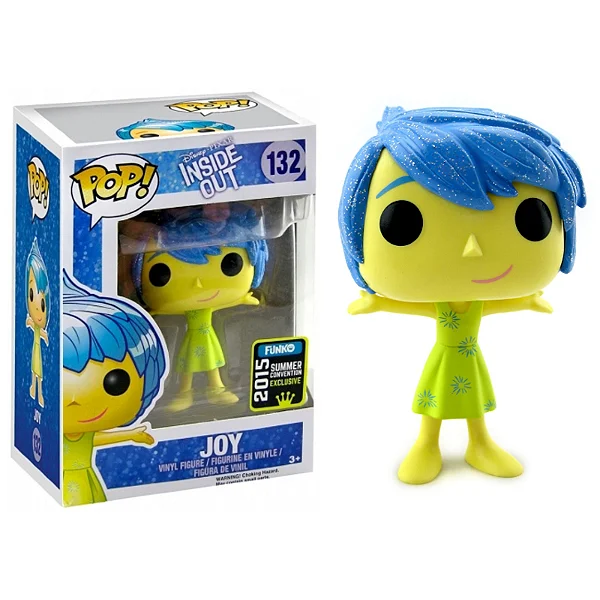 Funko Pop Alegria Joy - Summer Convention 2015 Divertidamente #132 - Produto Original