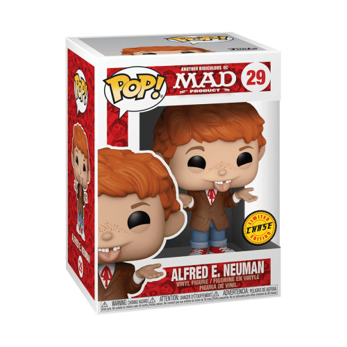 Funko Pop Alfred E. Neuman Chase (caixa danificada) - Another Ridiculous MAD Product - #29