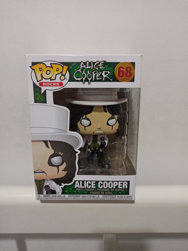 Funko Pop Alice Cooper #68 - Rocks Alice Cooper #68 - Produto Original