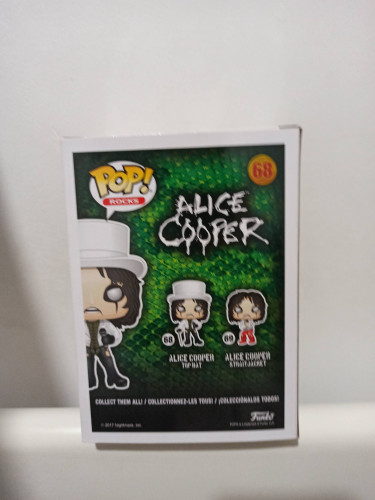 Alice Cooper #68 - Produto Original