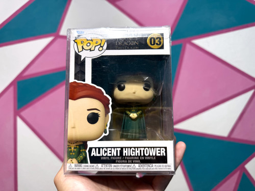 Funko Pop Alicent COM PROTETOR House of The Dragon House Of The Dragon #03 - Produto Original