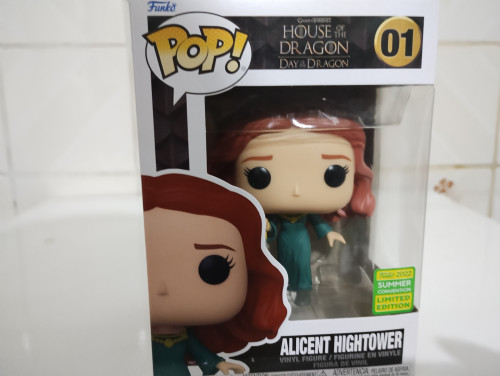 Funko Pop Alicent Hightower #01 Exclusive Summer Convention House Of The Dragon #1 - Produto Original