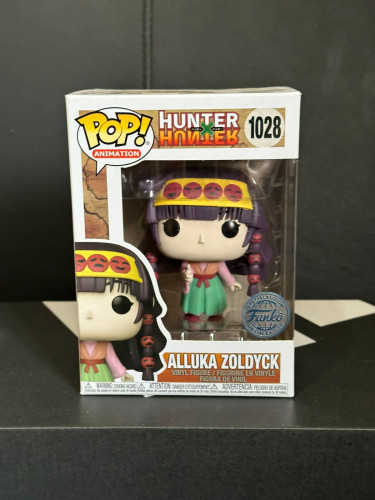 Funko Pop Alluka Zoldyck (detalhe na caixa) Hunter X Hunter #1028 - Produto Original