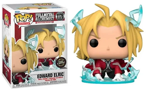 Funko Pop Edward Elric - Chase (detalhe Na Caixa) - Fullmetal Alchemist  #1176