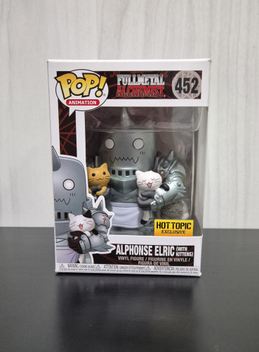 Funko Pop Alphonse Elric With Kittens Exclusive-Full Metal Alchemist-452