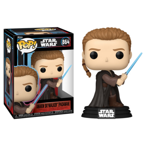 Funko Pop Anakin Skywalker ( Padawan ) Star Wars #864 - Produto Original