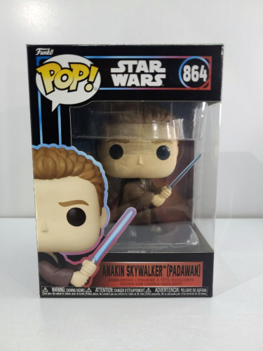 Funko Pop Anakin Skywalker (Padawan) (Detalhes na caixa)-Star Wars-864