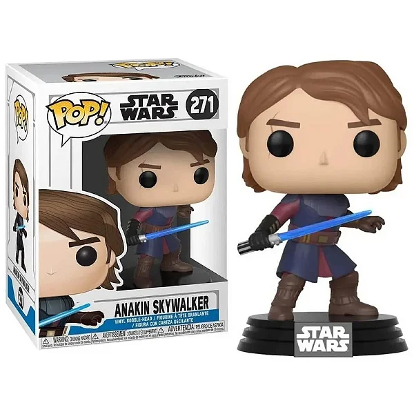 Funko Pop Anakin Skywalker (detalhes na caixa)-Star Wars-271