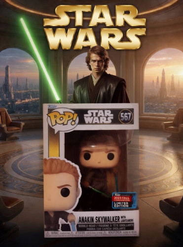 Anakin Skywalker 2022 Fall Convention Star Wars Vaulted ### #567 - Produto Original