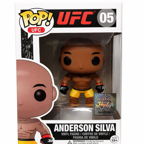 Funko Pop Anderson Silva 05 Ufc -original Selo Autenticidade-UFC-05