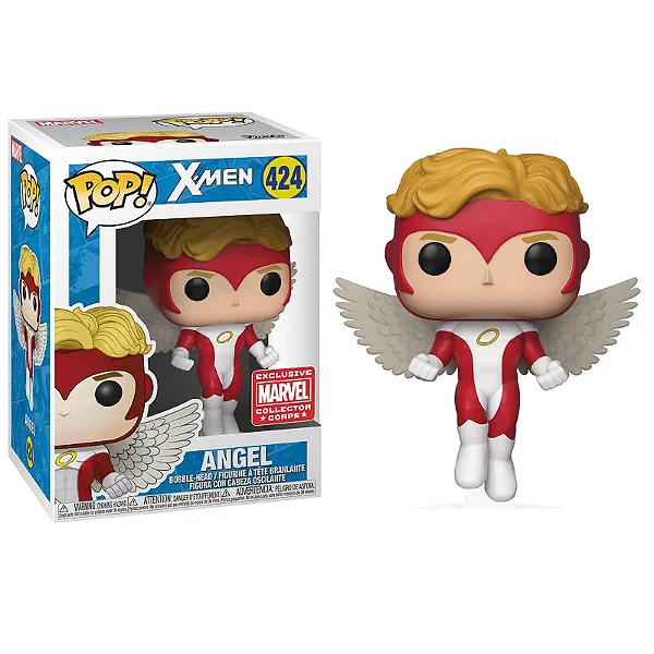 Funko Pop Angel Marvel Collector Corps X-Men #424 - Produto Original