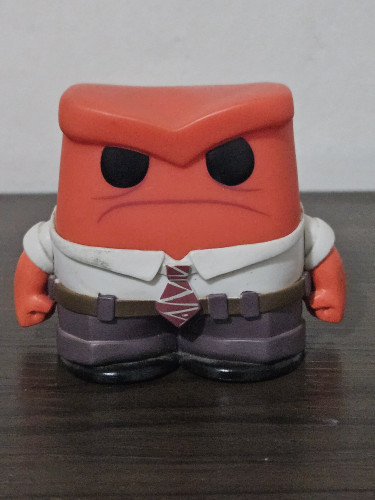 Funko Pop Anger 136 Sem Caixa Divertidamente-Inside Out-136