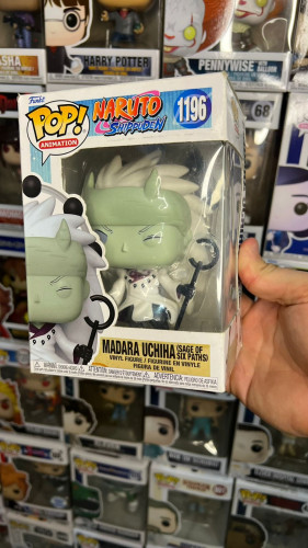 Funko Pop Animation - Naruto Shippuden - Madara Uchiha 1196 - Naruto Boruto - #1196 Naruto Shippuden #1196 - Produto Original