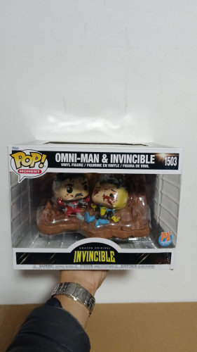 Funko Pop Animation 1503 - Moment Omni Man e Invincible-Invecible-1503