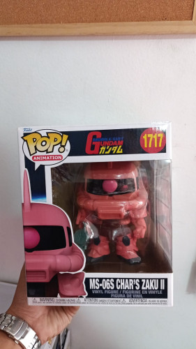 Funko Pop Animation 1717 - Ms-06S Chars Zaku II-MOBILE SUIT GUNDAM-1717
