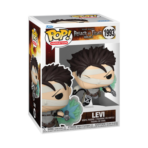 Funko Pop Animation 1993 - Levi (veja Anúncio)-Attack On Titan-1993