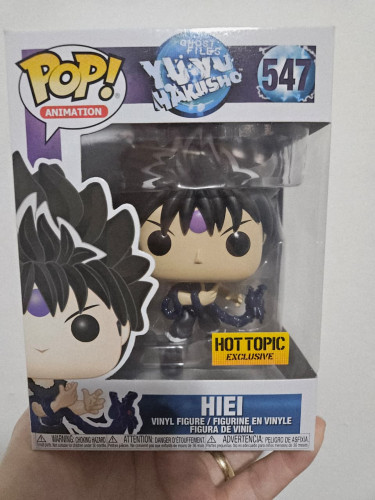Funko Pop Animation 547 - Hiei Yuyu Hakusho #547 - Produto Original