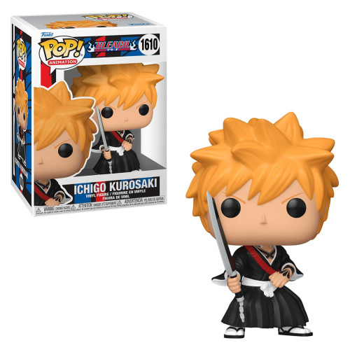 Funko Pop Animation Bleach Ichigo Kurosaki 1610 Colecionável Anime Boneco Bleach #1610 - Produto Original