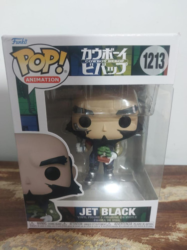 Action Figures Funko Pop Animation Cowboy Bebop Jet Black 1213 - Cowboy Bebop - #