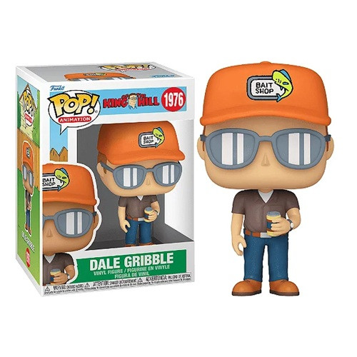 Funko Pop Animation King of the Hill Dale Gribble King Of The Hill #1976 - Produto Original