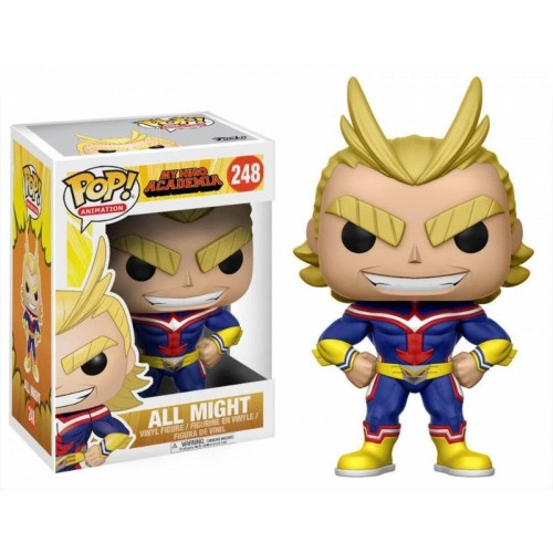 Funko Pop Animation My Hero Academia All Might 248 Colecionável Anime Boneco My Hero Academia #248 - Produto Original