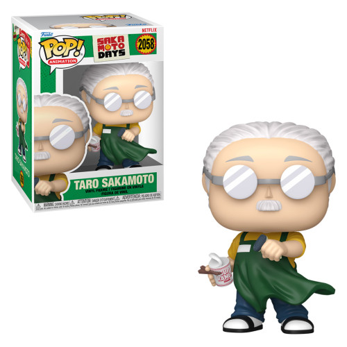 Funko Pop Animation Sakamoto Days Taro Sakamoto 2058 Colecionável Anime Boneco Sakamoto Days #2058 - Produto Original